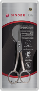 250048903 Applicatieschaar links - 15.2cm - Elite Ideaal voor applicaties, met peddelvormig blad
Gemakkelijke toegang tot moeilijk bereikbare gebieden met schuin ontwerp
Perfect voor het werken met meerdere lagen stof 250048903