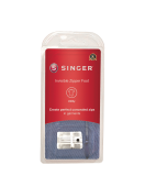 250061603 Blinde ritsvoet . SI Maak gemakkelijk professionele blinde ritsen in kledingstukken en woondecoraties.
De groeven onder de naaivoet houden de tandjes van de rits op hun plaats tijdens het naaien.

Voor naaimachines uit categorie MA, MC,  CC, CD, CE, EC

 250061603